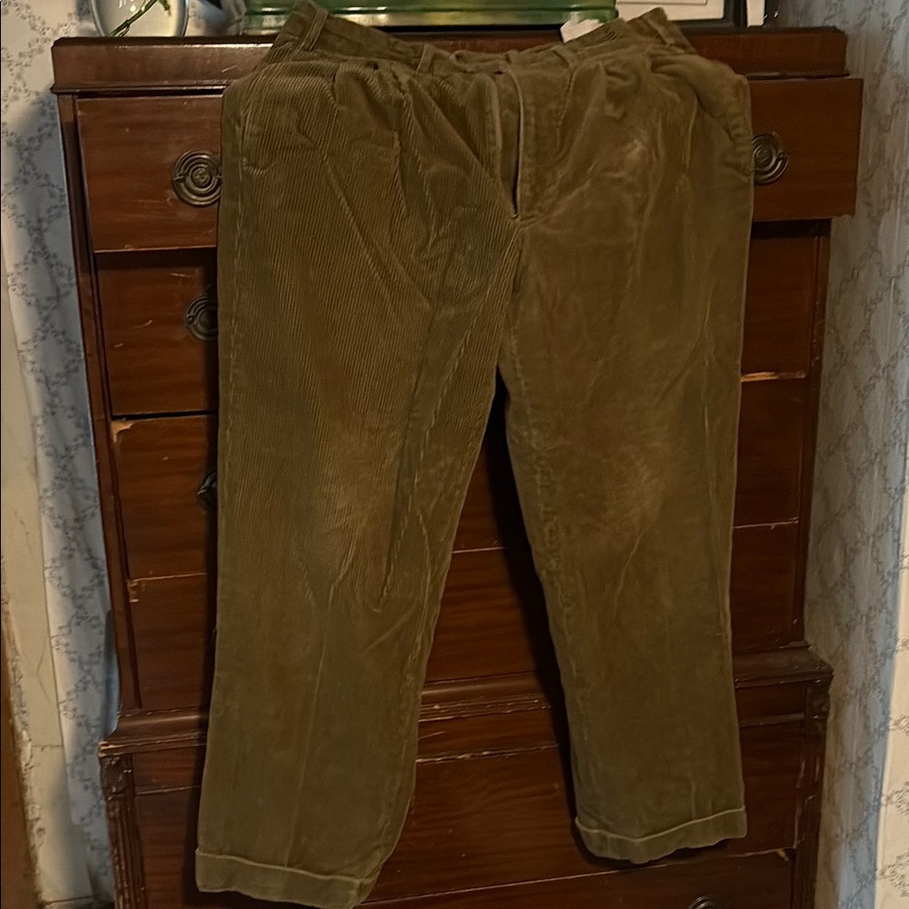 Faconnable Albert Goldberg designed men’s corduroy pants
